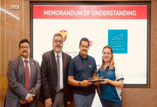 GMU Partners with Dubai Firm for Vet Physiotherapy Training