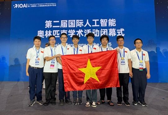 Vietnam Wins 7 Medals at 3rd International AI Olympiad