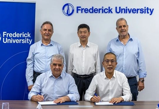 HDU Delegation Visits Frederick University to Expand Education Ties
