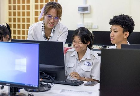 Japan Advances Cambodia's Digital Education and Teacher Training