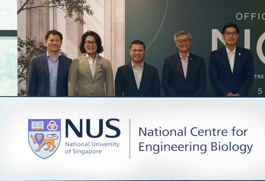 NUS Launches S$50 Million AI Centre for Sustainable Biomanufacturing