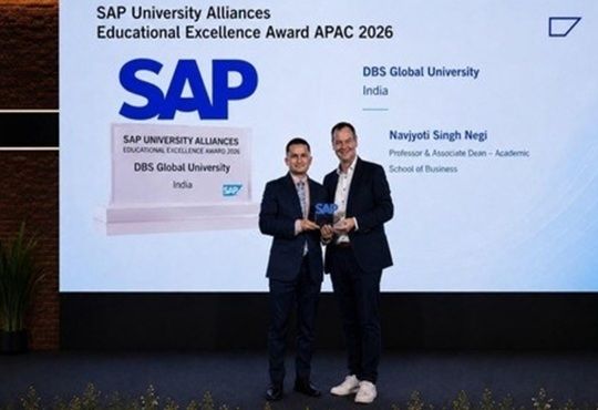 DBS Global University Wins SAP Excellence Award APAC 2026