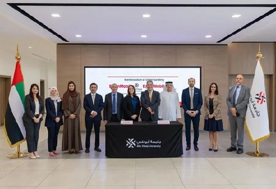 ADU and ExxonMobil MoU Boosts UAE STEM & AI Talent Growth