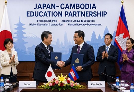 Japan and Cambodia Expand Education Partnership Through Student Exchanges